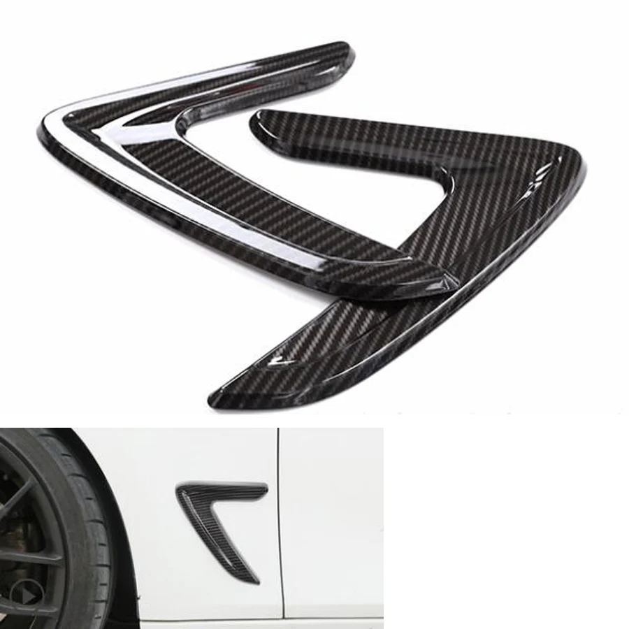Подходит для BMW 3 серии F30 2013-2017 углеродное волокно стиль автомобиля передняя
