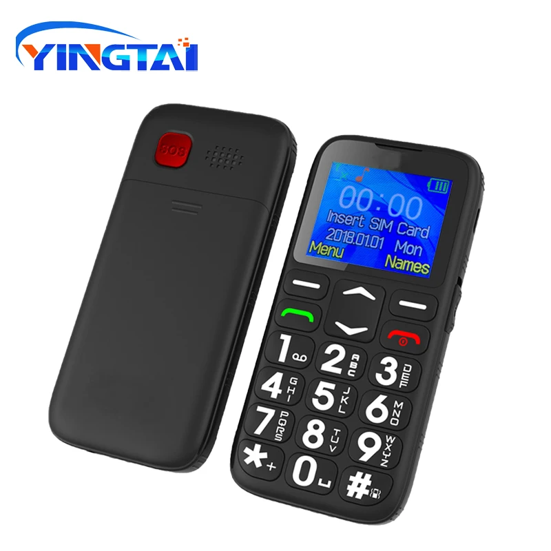 Новинка 2019 телефон YINGTAI для пожилых людей без камеры большая клавиатура GSM