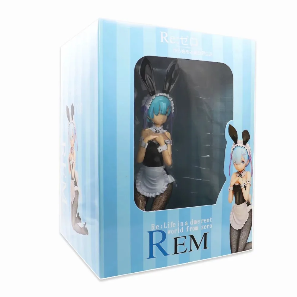 Аниме Re:Life in a другой мир от zero Rem Bunny Ver. Масштаб 1/4 ПВХ экшн фигурка Коллекционная