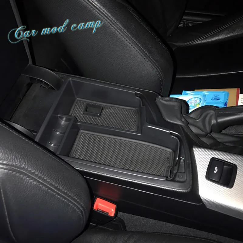 LHD! Car Accessories for BMW 1 Series F20 5-door hatchback 2012-2017 Center Console Armrest Storage Box Organizer Tray | Автомобили и