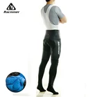 Велосипедный комбинезон Racmmer, 2020, мужской, с подкладкой, с гелевыми вставками 5D, велосипедные колготки, велосипедные панталоны, # BK-03