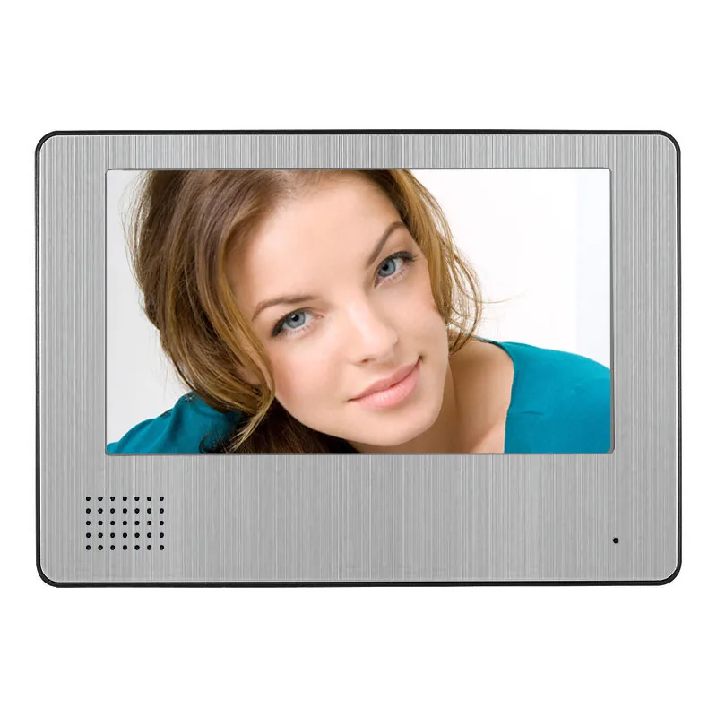 Видеодомофон с 7 дюймовым сенсорным экраном проводная система 900TVL HD ИК камера 8 ГБ