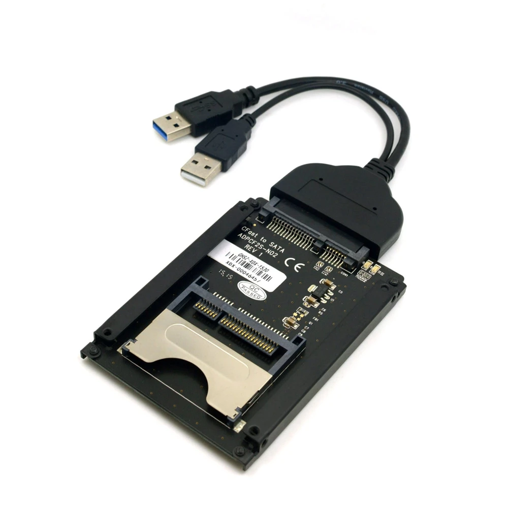 MLLSE SATA 22Pin к USB 3 0 CFast адаптеру для карт 2 5 дюйма Чехол жесткого диска SSD HDD CB0547|Кабели