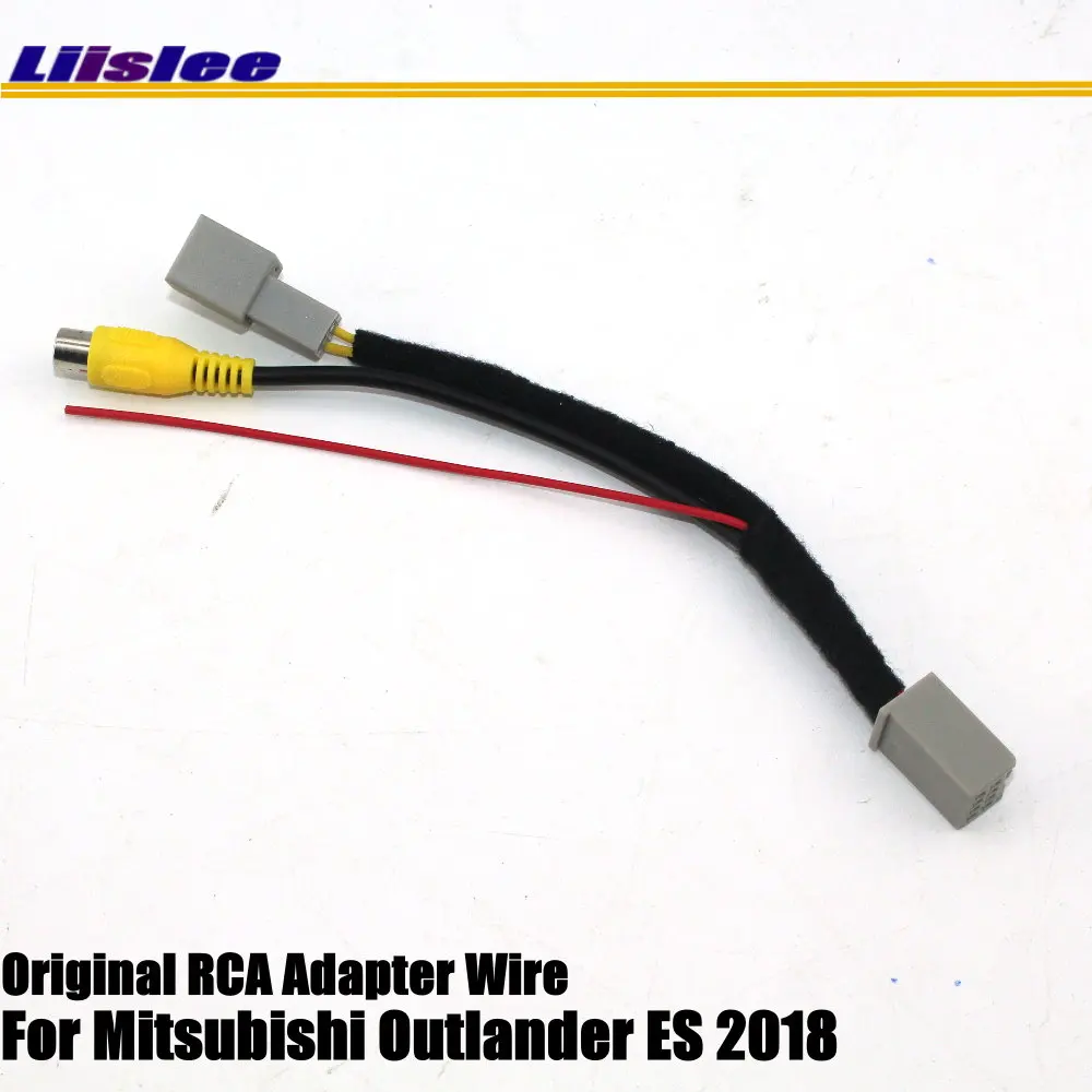 Liislee для Mitsubishi Outlander ES 2018 RCA и оригинальный экран совместимая камера заднего
