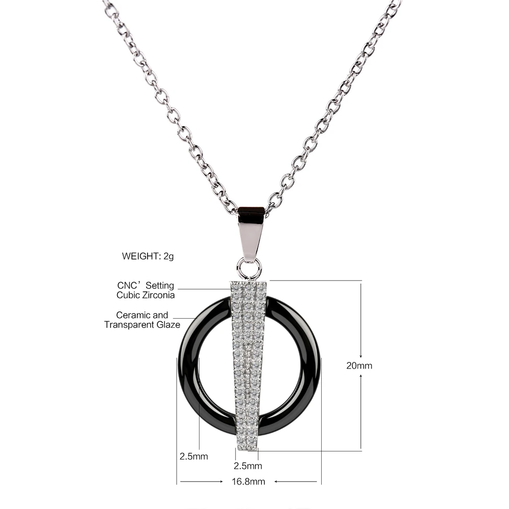 Комплект женских ожерелий и серег роскошные ювелирные изделия Круглые