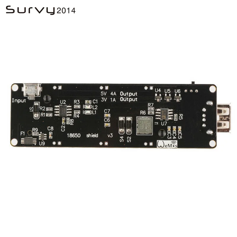 ESP32 ESP32S для Wemos Raspberry Pi 18650 плата зарядки аккумулятора V3 Micro USB порт Type A 0.5A