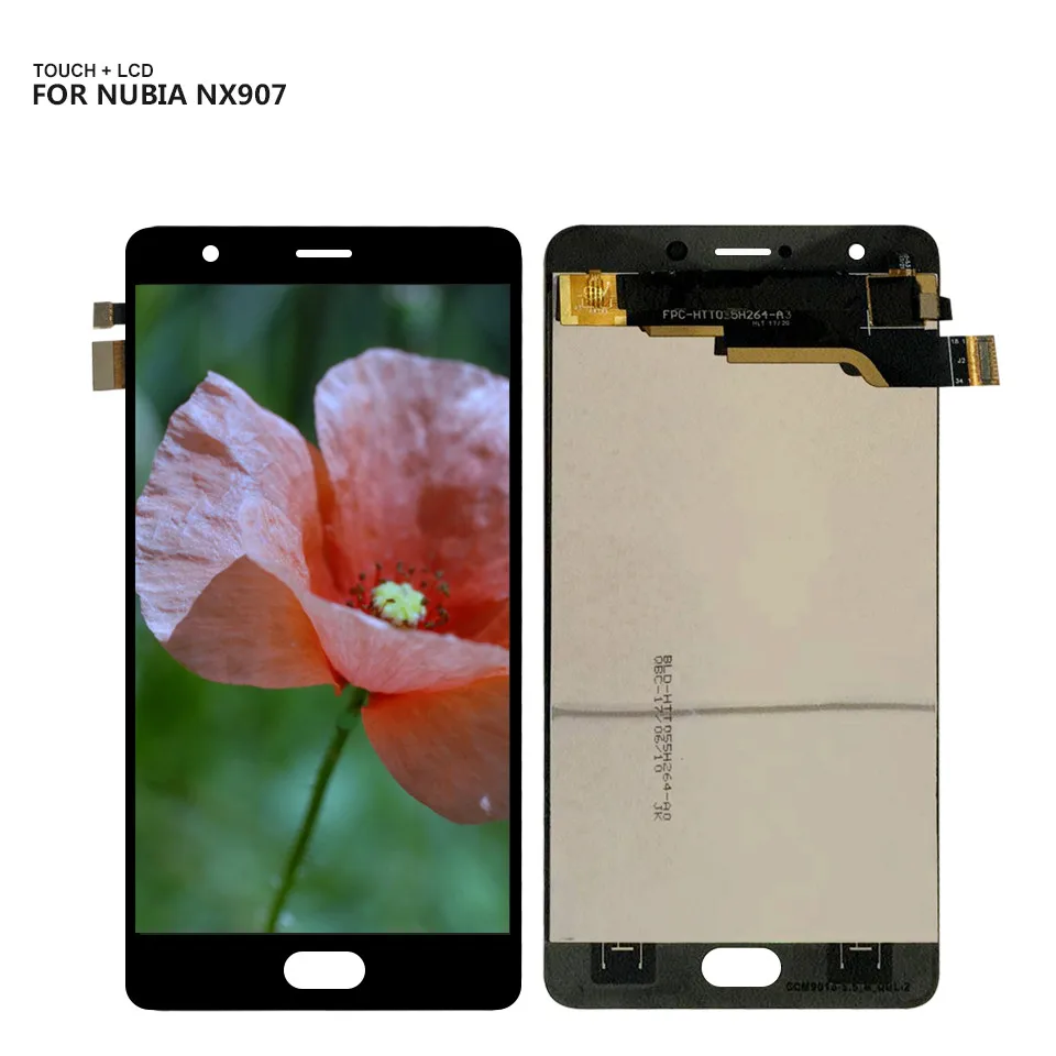 Бесплатная доставка Для ZTE Nubia M2 Play NX907 NX907J сенсорный экран ЖК s дигитайзер стекло