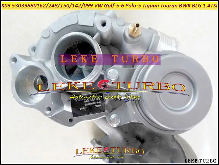 Фото K03 53039880248 53039880162 53039880150 53039880142 турбо для VW Golf 5 6 Polo 5 Tiguan Touran BWK BLG CAVC 53039880099 л TSI №3