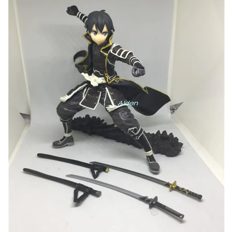 7 &quotмеч искусство онлайн четвертое поколение Kirigaya Kazuto самурайская версия ПВХ