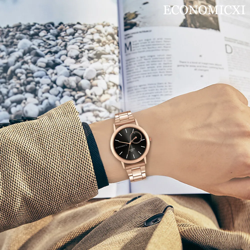 Мужские часы из нержавеющей стали спортивные мужские s лучший бренд Роскошные