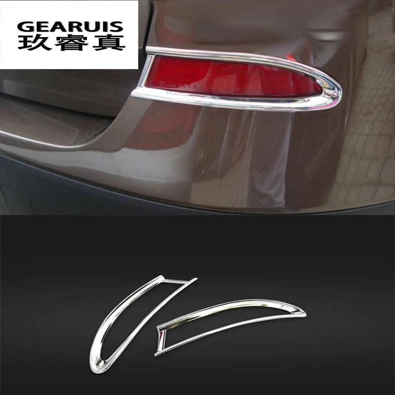 

Car styling Rear fog lamps cover grille slats car fog lights cover decoration strips for BMW X3 F25 2011-2013 auto Accessories