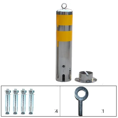 Автомобильный вертикальный замок для столба промежуточный грузовика парковки