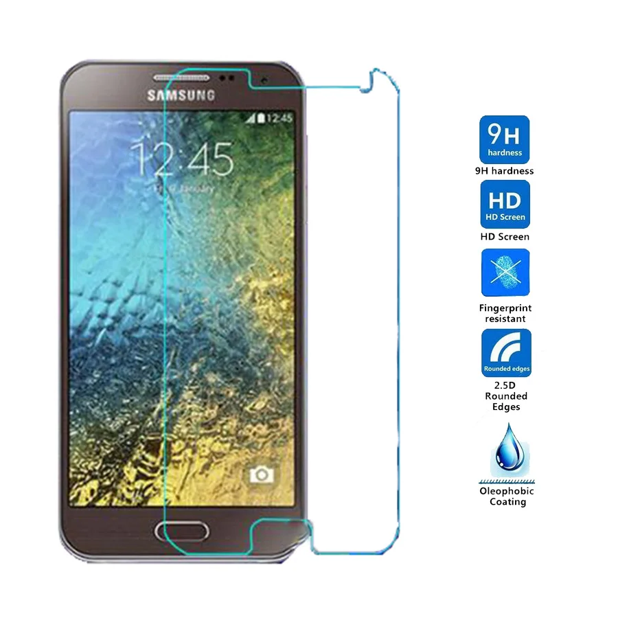 Защитная пленка из закаленного стекла для samsung Galaxy E7 E700 E5 E500 E500H E500M4|Защитные