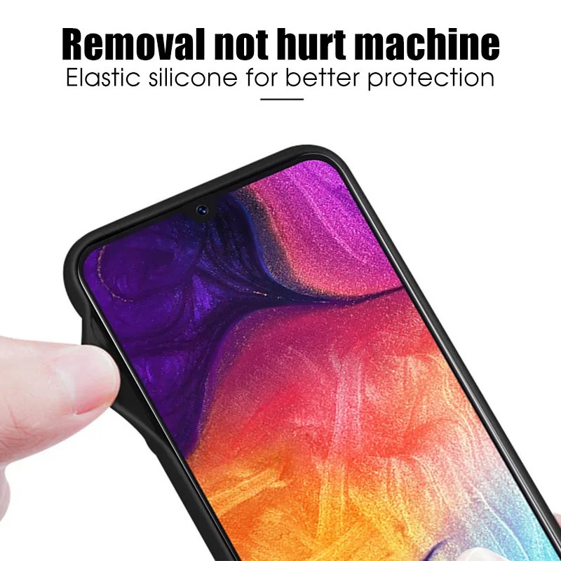 Жидкий силиконовый чехол для Samsung Galaxy S10 Plus M40 A70 A60 A50 A40 A30 A20 S10e Мягкий ТПУ на 30 50 70 M 40
