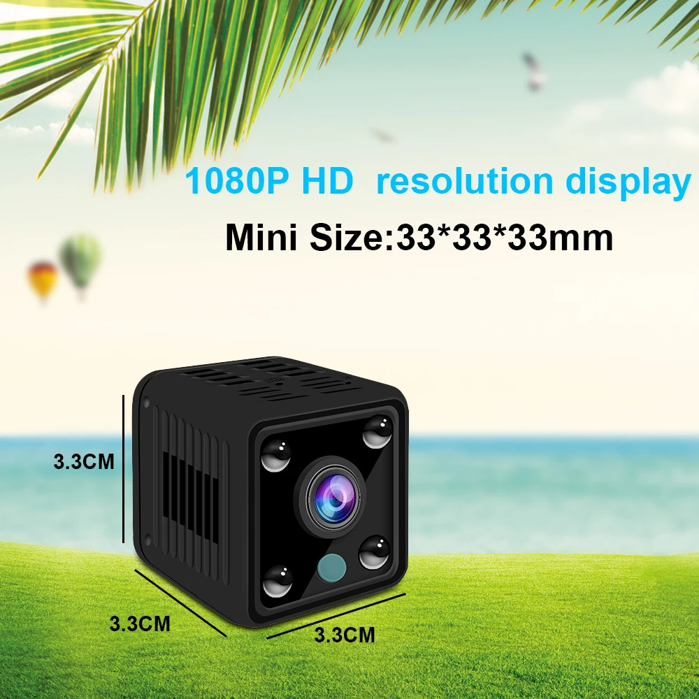 HD1080P мини wifi батарея камера видеокамера ночная версия децион движения HD DV