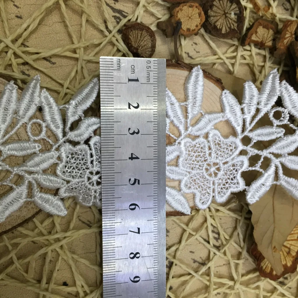 Аксессуары для одежды DIY водорастворимые кружева полиэстер штрих код маленькие