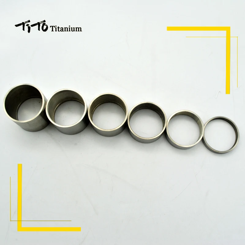 Тито titanium велосипедная рулевая колонка Стволовые Распорки 5/10/15/20/25/30 мм рулевая колонка велосипеда Spacer наушники шайбы
