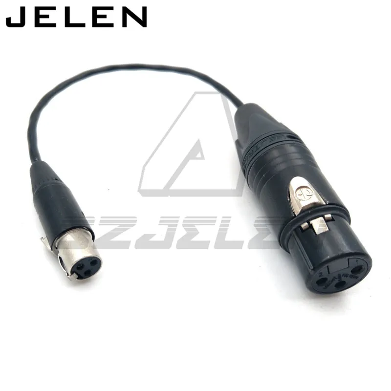 Cabo Adaptador para Dispositivos de Som Cabo Adaptador Ta3f 3pin Fêmea para Xlr 3pin Dispositivo de Som 688 788 Xl2