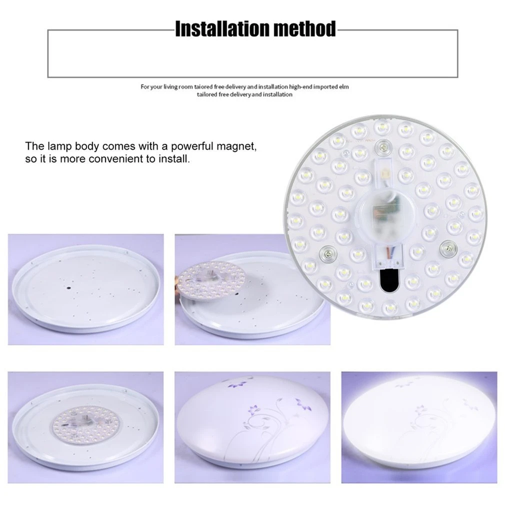 24W LED Panel Light Round Ceiling Lamp Modified Board Source with Lens Module Accessory | Лампы и освещение