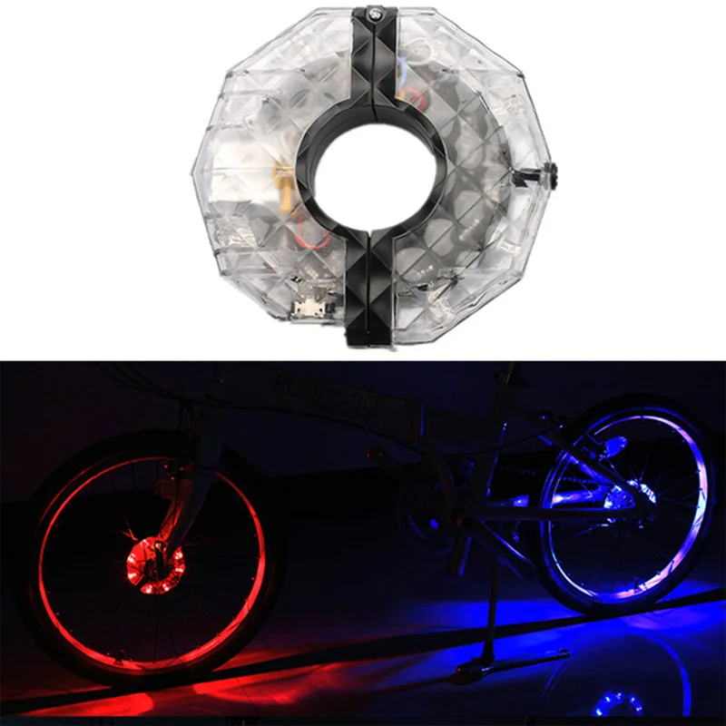 Велосипедный светильник водонепроницаемый MTB дорожный велосипед ступица s USB