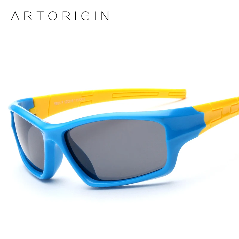 ARTORIGIN поляризационные солнцезащитные очки для детей резиновые гибкие детские