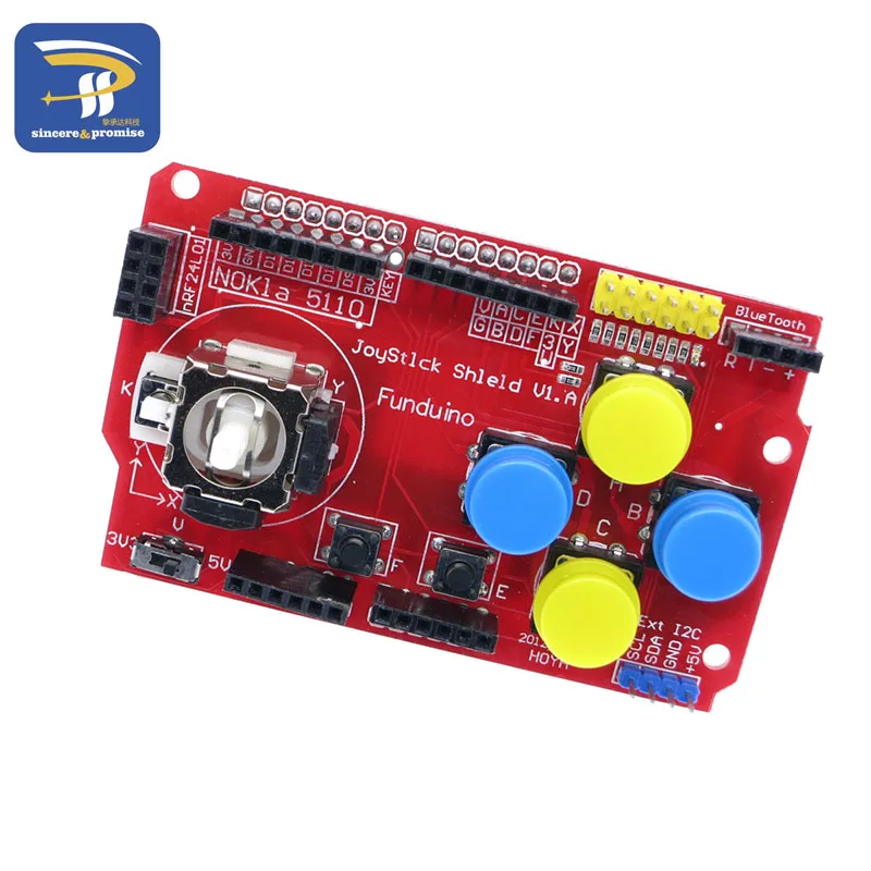 Щит джойстика для Arduino Плата расширения аналоговая клавиатура и функция мыши