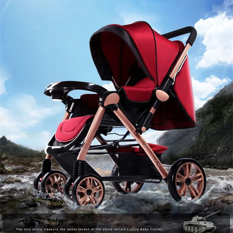 Brand New Hot Sell Baby Stoller Bekerhouder Pushchair Lightweight Infant Stroller Prams 3 In 1 Folding Umbrella Carrinho De Bebe | Мать и
