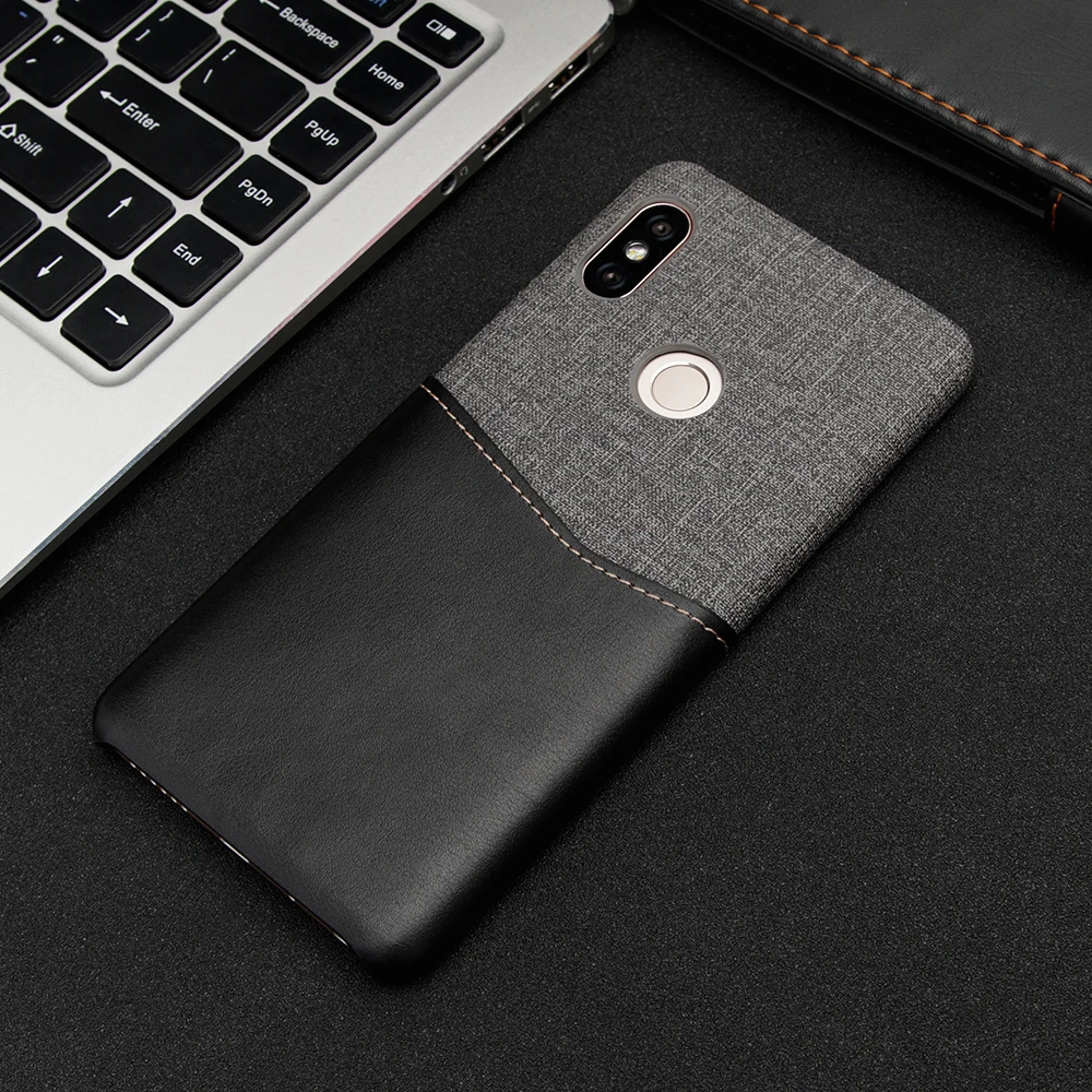 Чехол Suntaiho для xiaomi redmi note 5 pro redmi 5 plus чехол из искусственной кожи+ холщовая задняя крышка для xiaomi 8 SE чехол для xiaomi 5X 6X чехол