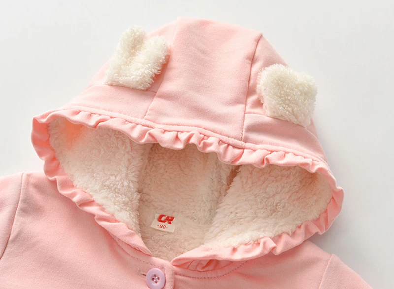 Детское платье подкладкой из искусственного меха ASOS балахон B014 Детская зимняя