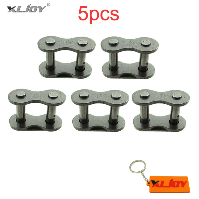 XLJOY 420 мастер звеньевая цепь для 50cc 70cc 90cc 110cc 125cc 150cc Pit Dirt Bike ATV Quad мопед скутер Go Kart