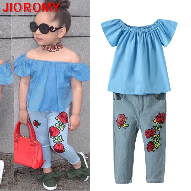 Джинсовые брюки JIOROMY INS дыхательная модель для девушек из двух частей ковбойские