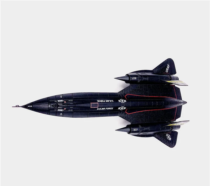 Модель коллекции 1/144 года из сплава Blackbird SR-71 США скаутская модель |