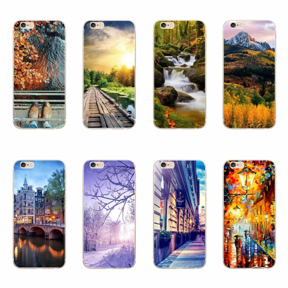 Для iPhone 6 6s чехлы для телефонов Брукс морской горный городской уличные узоры