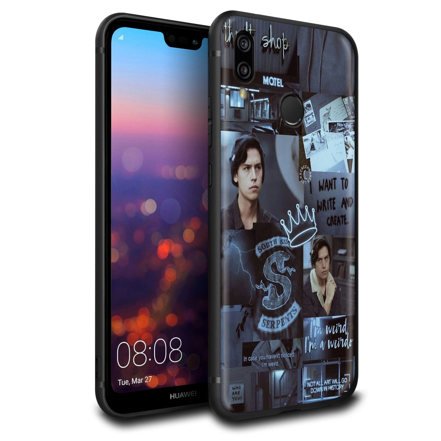 Чехол Lavaza для телевизора Riverdale Jughead Jones Huawei P30 P20 P10 P9 P8 Mate 20 10 Pro Lite P Smart 2017|Бамперы| |