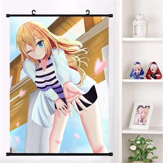 K Аниме Satsuriku no Tenshi Angels Of Death Ray Zack настенные свитки плакат Настенные подвесные плакаты коллекция домашнего декора - Цвет: K