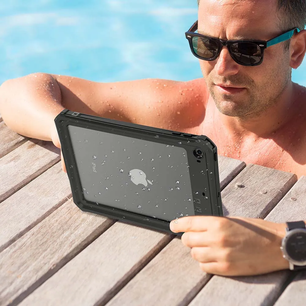 Водонепроницаемый Чехол IP68 для iPad Mini4 5 2019 чехол из ПК + силикона ТПУ прозрачный Apple