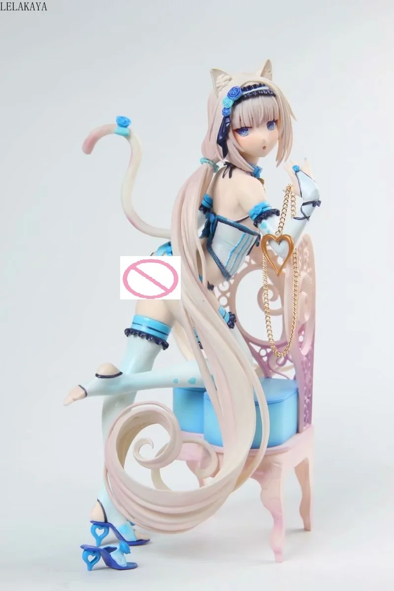 Новая родная NEKOPARA Vol.1 Soleil открылась Chocola& Vanilla Sexy Girl ver. 1/7 Аниме ПВХ фигурка Модель Brinquedos игрушка 23,5 см
