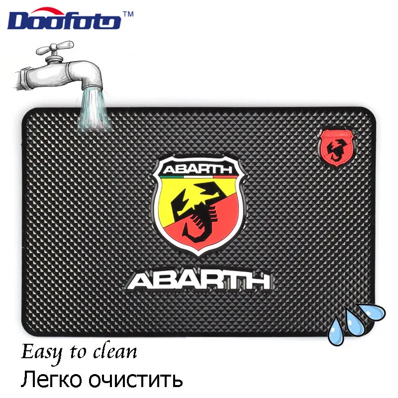 Doofoto автомобильный Стайлинг авто коврик чехол для Abarth 500 124 Palio Fiat Stilo Ducato Punto знак