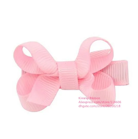 Оптовая продажа 200 шт белый волос лук Itty Bitty бутик на один зубчатый зажим|boutique