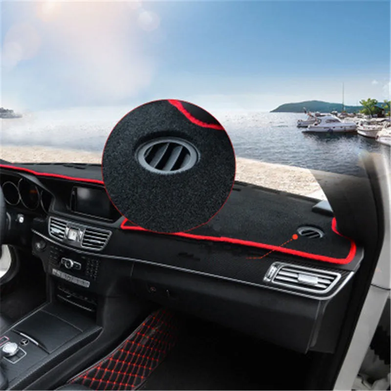 Car Dashboard Avoid Light Pad Instrument Platform Desk Cover Mats Carpets For Toyota Corolla 2006-2014 2015 2016 2017 2018 2019 |
