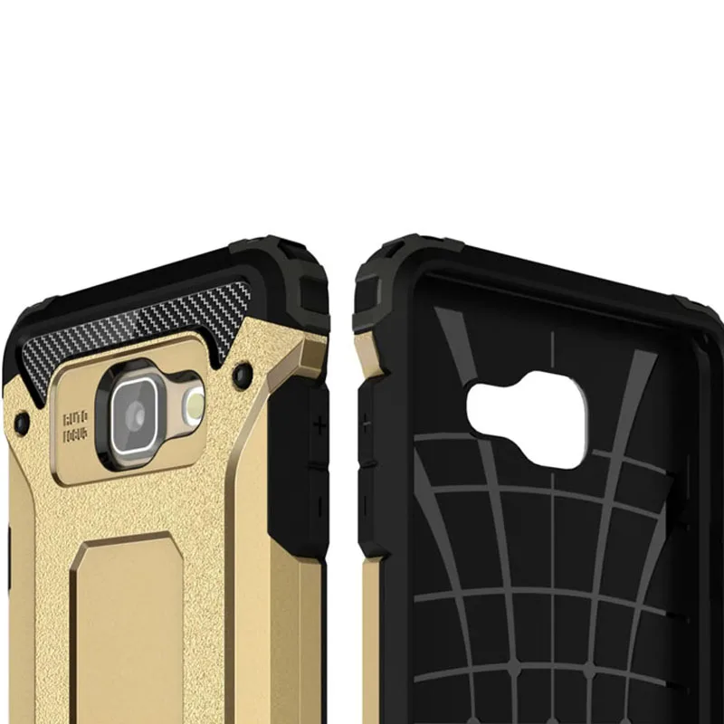 Роскошные Алмаз броня ТПУ + PC уникальный случай телефон для Samsung C5 J5 J7 пластика