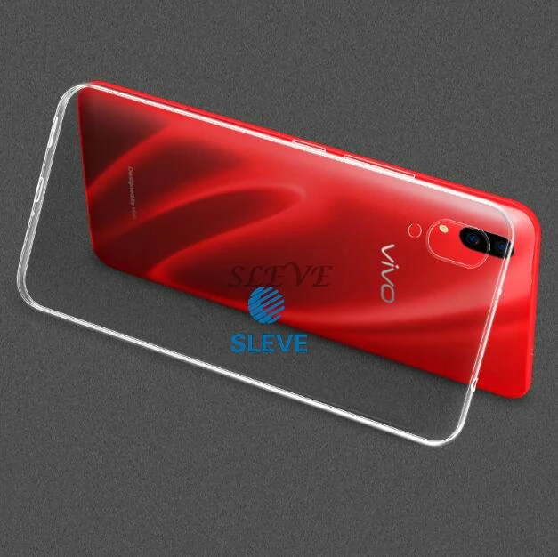 Чехол для Vivo V11 ультратонкий прозрачный мягкий чехол из термополиуретана и