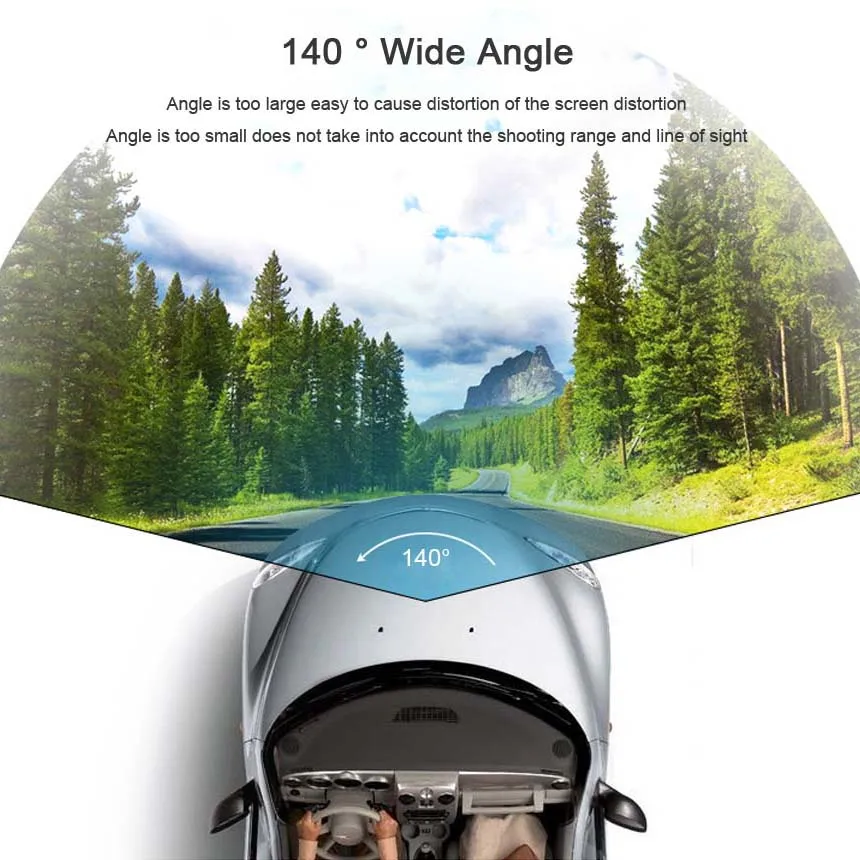 1080P Мини Автомобильный видеорегистратор WiFi камера ночного видения Dash Cam 140 Широкий угол поворота на 360 градусов удаленный монитор видеокамера AS-602