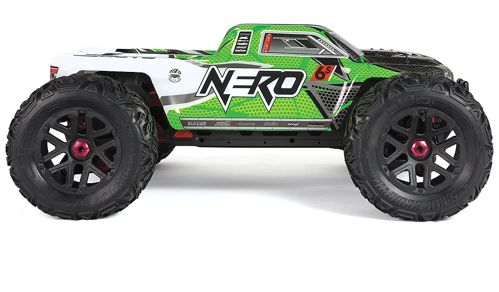 Arrma Nero 6s бесщеточный водонепроницаемый blx 1/8 RTR весы 150A ESC 4wd monster truck без