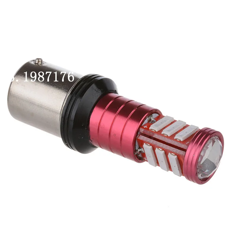 1 шт. Автомобильный светодиодный фонарь BA15S P21W 1156 BAU15S PY21W BAW15S PR21W 7020 11 SMD белый