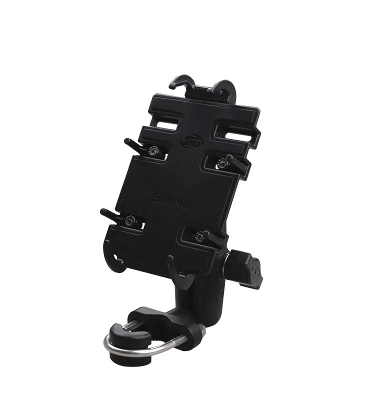 Motorcycle Handlebar Mount Kit Holder Double Socket Arm with Base Mount Rear View Mirror for Cell Phones& Smartphones RAM mount - Цвет: Handlebar installati