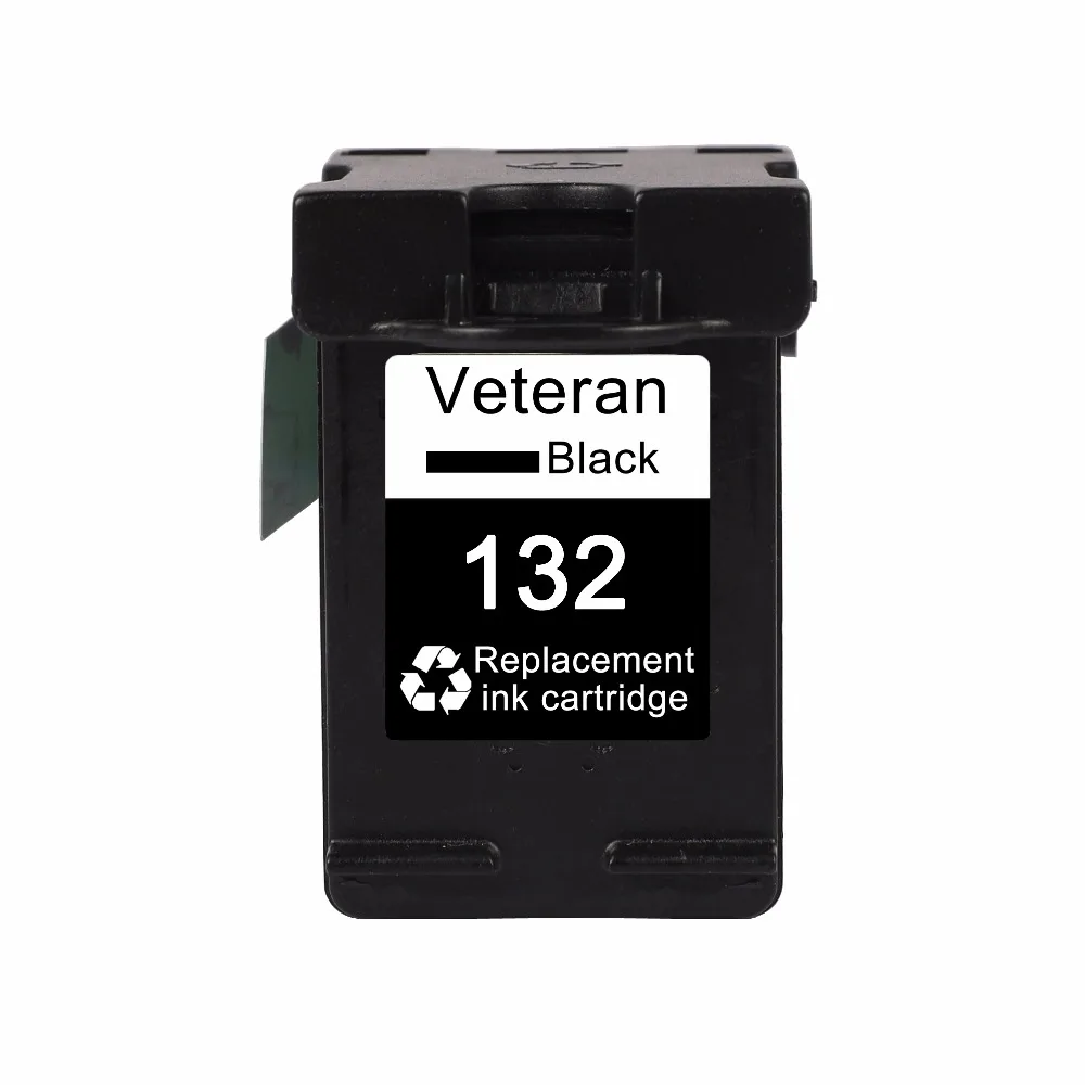 Ветеран 132 совместимый картридж с чернилами Замена для hp Photosmart C3100 C3183 C3150 кгс 1510 1513