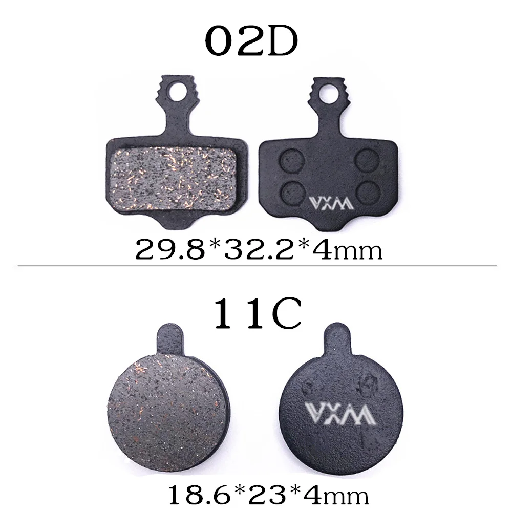 4 пары VXM велосипедные дисковые тормоза для MTB велосипеда полуметаллические