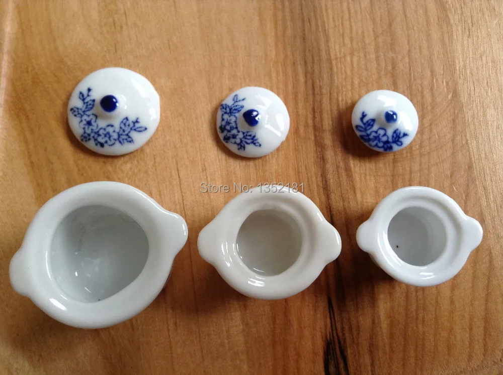 

1:12 Cute MINI Dollhouse Miniature kitchen soup pot set 3pcs