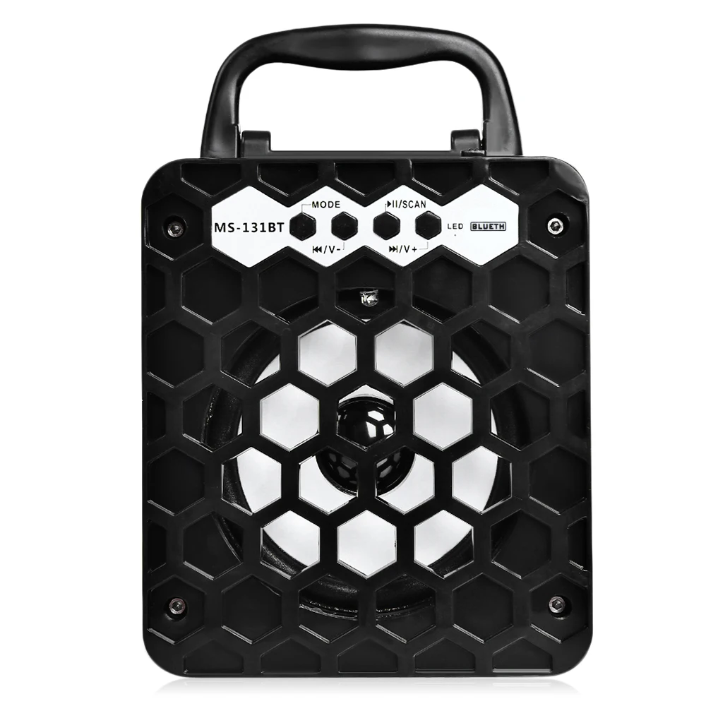 MS 131BT портативный высокое мощность выход мультимедиа FM радио беспроводной Bluetooth